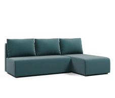 Диваны угловые, Угловой диван-кровать Каир (Комо, Крит), велюр