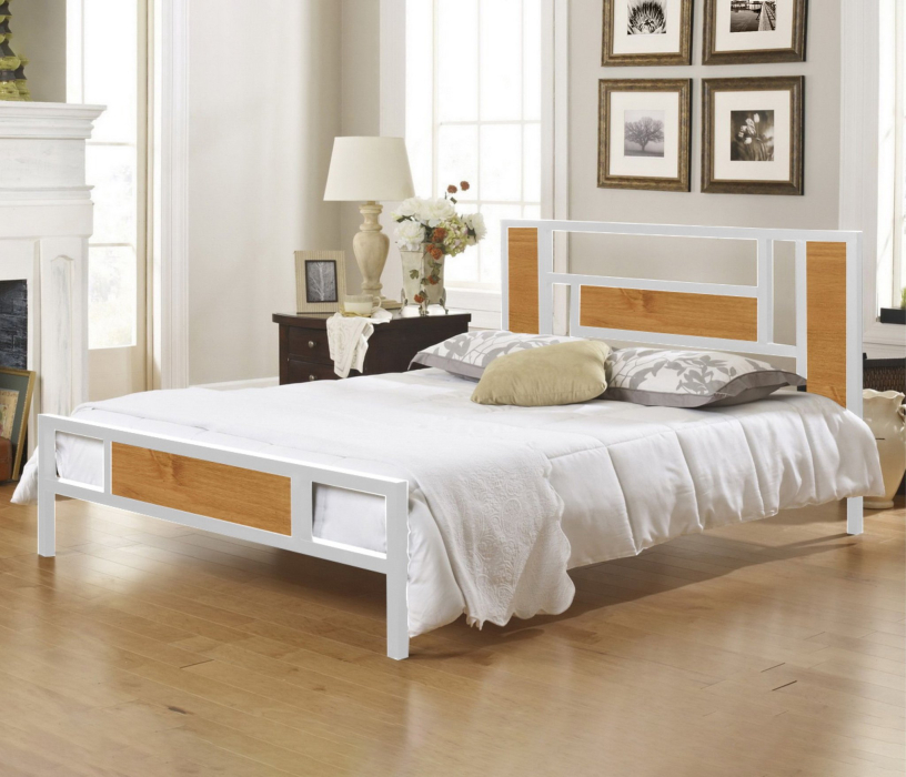 Кровати более 180 см, Кровать в стиле лофт Бристоль 1.8