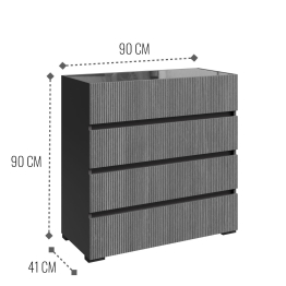 Комод для вещей 90.1х42.1x90.2 см