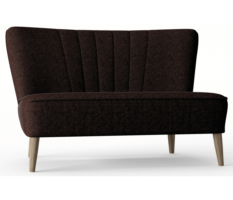 Дизайнерские диваны для гостиной, Диван прямой Зола, Рогожка