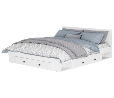 Кровати 160х200, Кровать Софт с ящиком КР-16 160x200