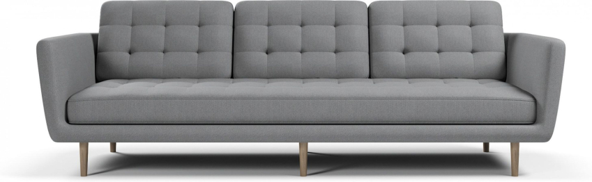 Диван прямой нераскладной Неаполь 1, велюр