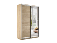 Шкафы-купе 2-х дверные, Шкаф-купе Экспресс Медиум дуо 2400 x 1600 x 450