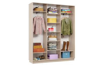 Шкаф-купе Премьер Лайт 27 (02;02;02) трехдверный