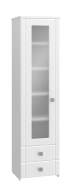 Шкафы пеналы, Шкаф-пенал со стеклом Изабель ИЗ-63К