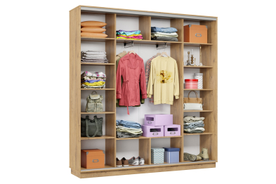 Шкаф-купе Премьер Лайт 33 (11;11;11) трехдверный