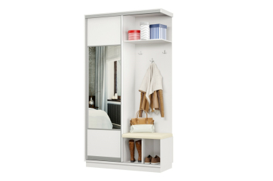 Прихожая Премьер 01 Лайт Мини 05 Правая Мягкая