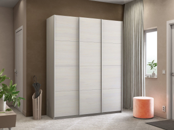 Шкаф-купе Прайм 3-х дверный ДСП/Доводчики 180х57х230