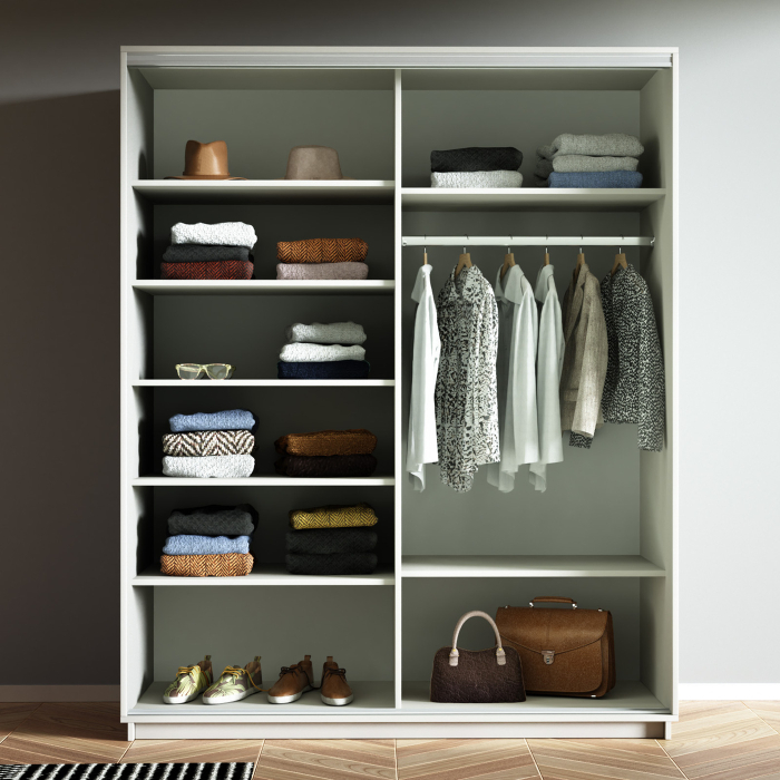 Шкафы-купе, Шкаф-купе Экспресс Экспенс дуо 2200 x 1400 x 600