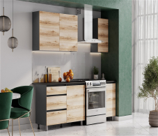 Кухонные гарнитуры, Готовая кухня Денвер 1.6 м