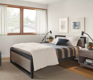 Кровать в стиле лофт Брайтон 0.9