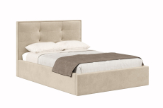 Мягкая кровать, Кровать Римини 1400 с подъёмным механизмом