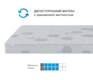 Столлайн / Матрас Сити-Альмерия в скрутке 1400х1900