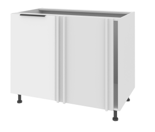 Тумба напольная угловая 105 х 82 см (фасад 45 см) Фиджи