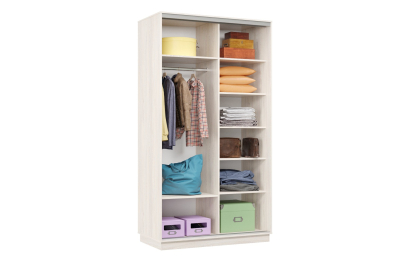 Шкаф-купе Премьер Лайт 02 Мини П-3159 двухдверный