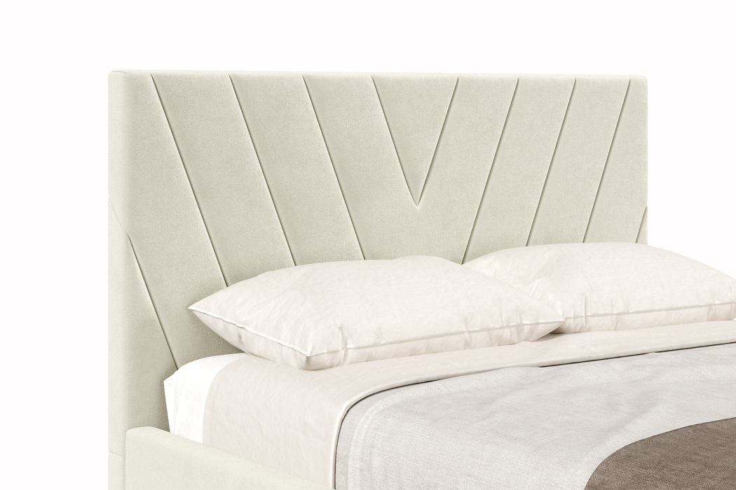 Мягкая кровать, Кровать Палермо 1200 с подъёмным механизмом, велюр