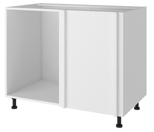 Тумба напольная угловая 105 х 82 см (фасад 45 см) Фиджи